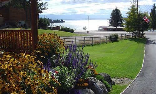 Somers Bay Log Cabin Lodging Exterior foto