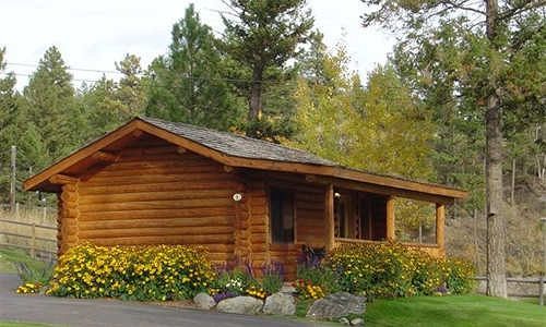 Somers Bay Log Cabin Lodging Exterior foto
